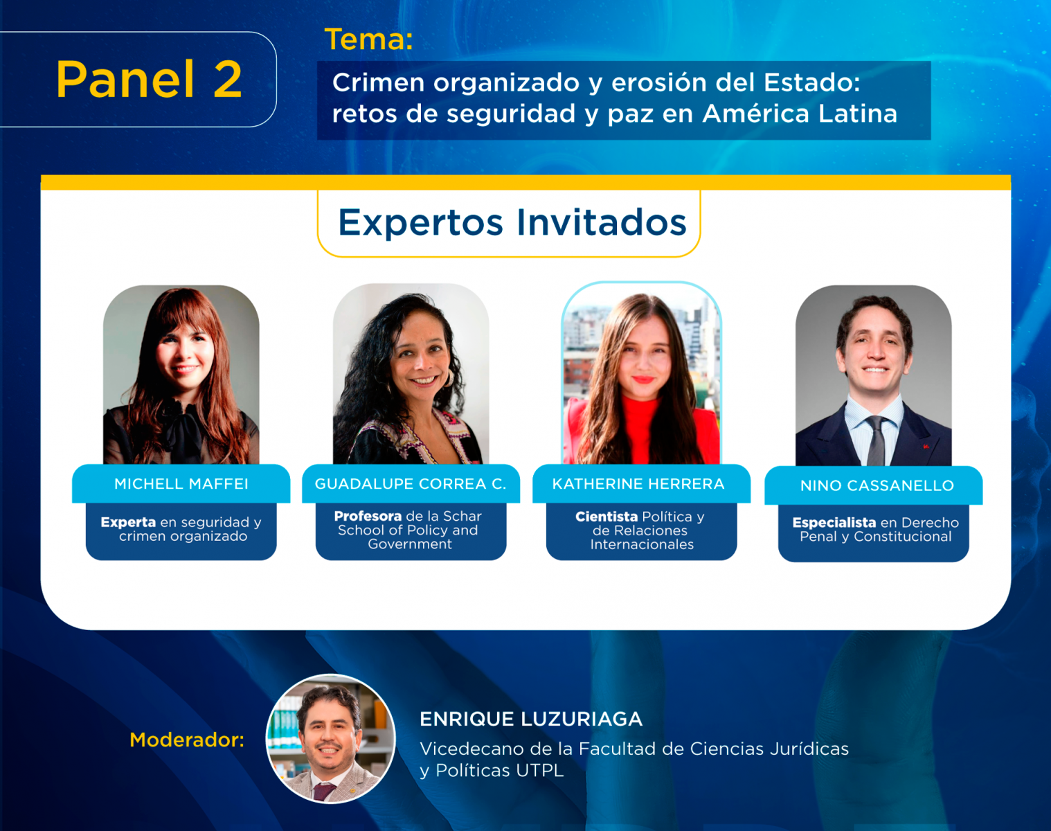 Panel 2 - Crimen Organizado