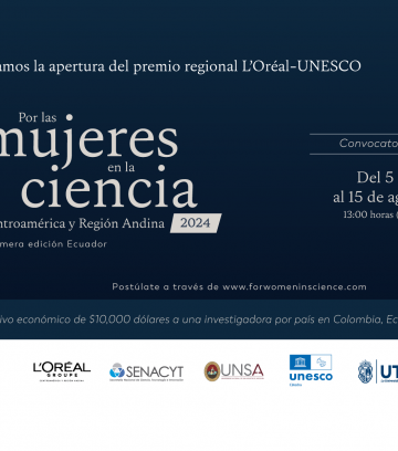 Premio L’Oréal–Unesco “Por las mujeres en la Ciencia” en Ecuador